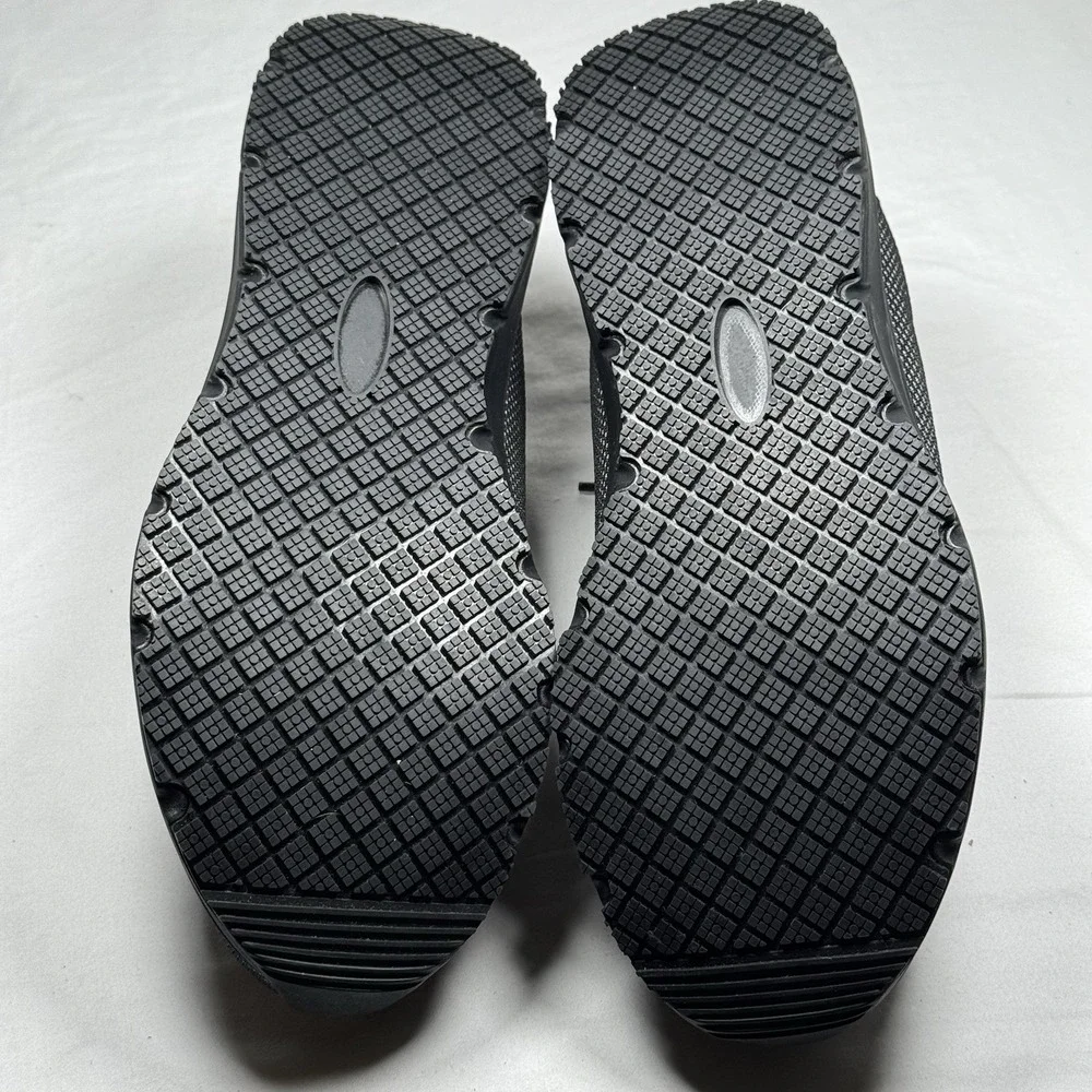 Mens Safety Toe Work‎ Shoes Black Size 10 EU 44 Lightweight Work Sneakers